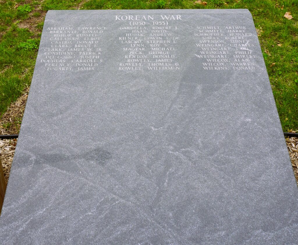 Veterans Monument in Harwinton, CT