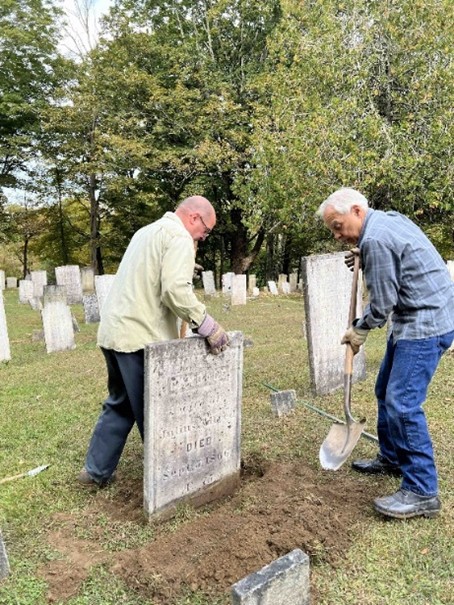 Harwinton Historical Society ~ South Cemetery Cleaning Project