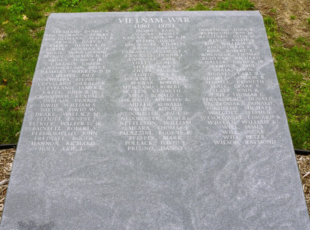 Veterans Monument in Harwinton, CT